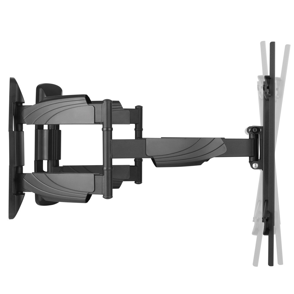 HFTM-CFM732: Full Motion Corner TV Wall Mount Bracket for Flat LCD/LEDS - Fits Sizes 37-70 inches - Maximum VESA 600x400